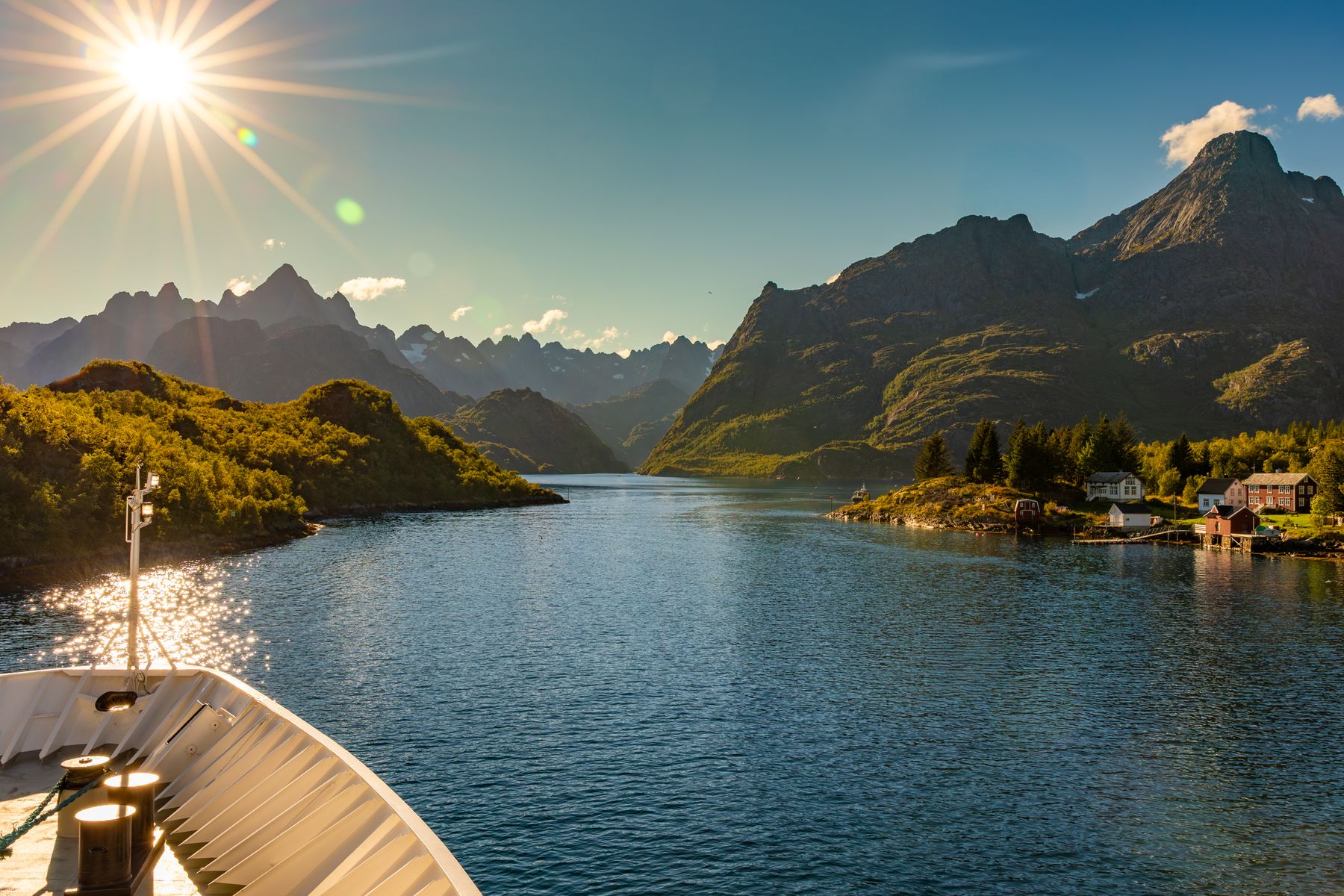 Boat View, Approaching Trollfjord 2